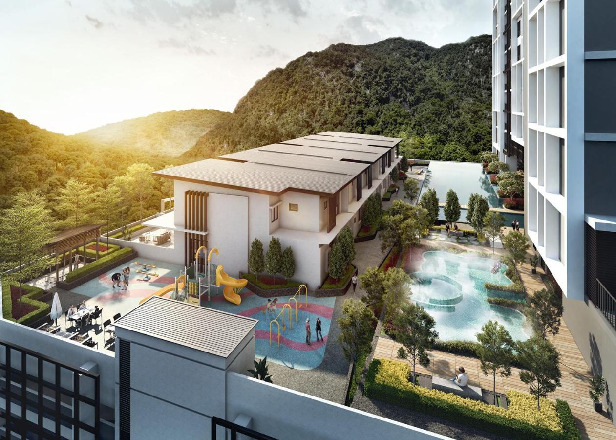 Ipoh Tambun Lost World Sunway Onsen Suites Luna 2R2B 8Paxs المظهر الخارجي الصورة